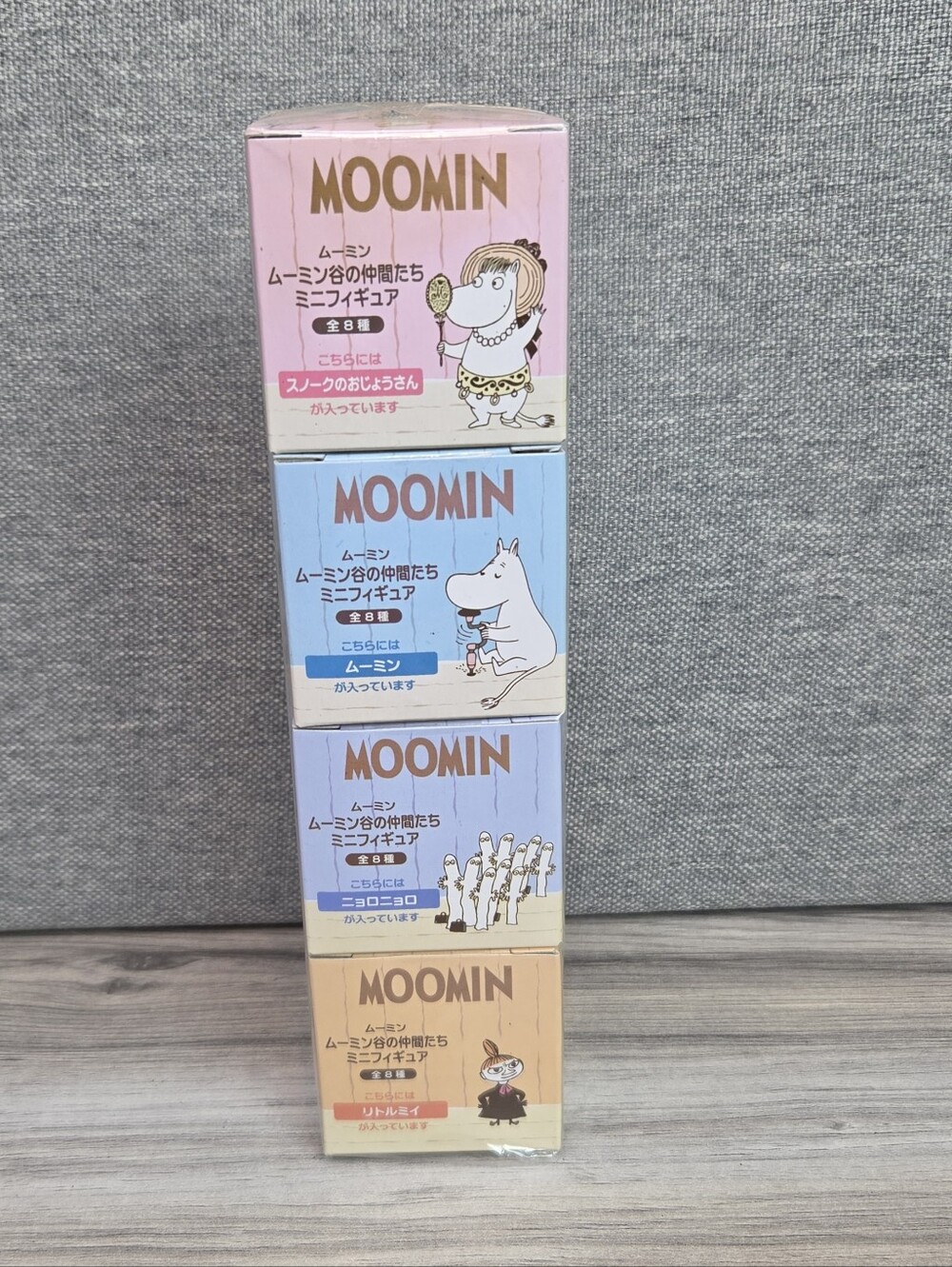 Moomin Mini Figure Collection – 4 Box Set